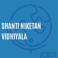 Shanti Niketan Vidhiyala Middle School Logo