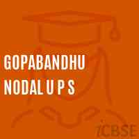Gopabandhu Nodal U P S Middle School Logo