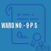 Ward No.- 9 P.S Primary School Logo