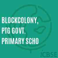 Blockcolony, Ptg Govt. Primary Scho Primary School Logo