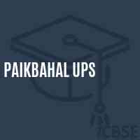 Paikbahal UPS Middle School Logo