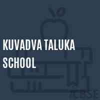 Kuvadva Taluka School Logo