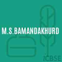 M.S.Bamandakhurd Primary School Logo