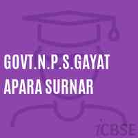 Govt.N.P.S.Gayatapara Surnar Primary School Logo