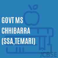 Govt Ms Chhibarra (Ssa,Temari) Middle School Logo
