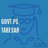 Govt.Ps. Taresar Primary School Logo