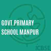 Govt.Primary School Manpur Logo
