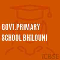 Govt.Primary School Bhilouni Logo