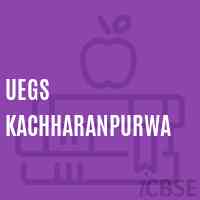 Uegs Kachharanpurwa Primary School Logo