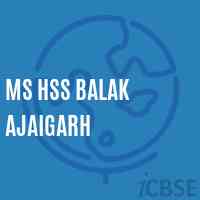 Ms Hss Balak Ajaigarh Middle School Logo