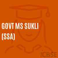 Govt Ms Sukli (Ssa) Middle School Logo