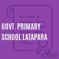 Govt. Primary School Latapara Logo