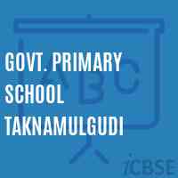 Govt. Primary School Taknamulgudi Logo