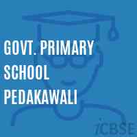 Govt. Primary School Pedakawali Logo