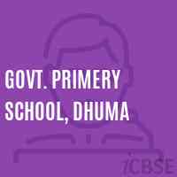 Govt. Primery School, Dhuma Logo