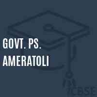 Govt. Ps. Ameratoli Primary School Logo