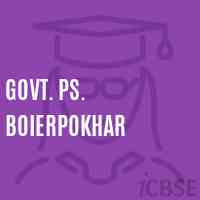 Govt. Ps. Boierpokhar Primary School Logo