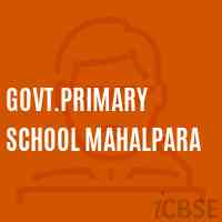 Govt.Primary School Mahalpara Logo