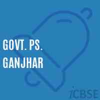 Govt. Ps. Ganjhar Primary School Logo