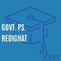 Govt. Ps. Redighat Primary School Logo