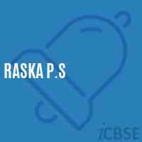 Raska P.S Middle School Logo