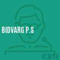 Bidvarg P.S Primary School Logo