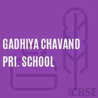 Gadhiya Chavand Pri. School Logo