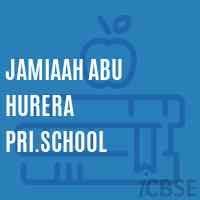 Jamiaah Abu Hurera Pri.School Logo