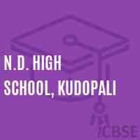 N.D. High School, Kudopali Logo