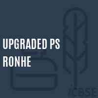 Upgraded Ps Ronhe Primary School Logo