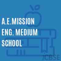 A.E.Mission Eng. Medium School Logo