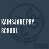 Kainsjore Pry. School Logo
