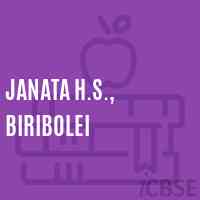 Janata H.S., Biribolei School Logo