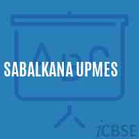 Sabalkana Upmes Middle School Logo