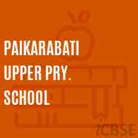 Paikarabati Upper Pry. School Logo