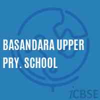 Basandara Upper Pry. School Logo