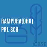 Rampura(Dho) Pri. Sch Primary School Logo