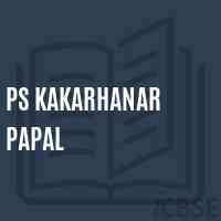 Ps Kakarhanar Papal Primary School Logo