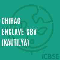 Chirag Enclave-SBV (Kautilya) Senior Secondary School Logo
