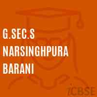 G.Sec.S Narsinghpura Barani High School Logo