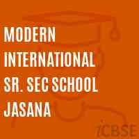 Modern International Sr. Sec School Jasana Logo