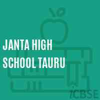 Janta High School Tauru Logo