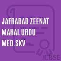 Jafrabad Zeenat Mahal Urdu Med.SKV Senior Secondary School Logo