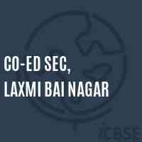 Co-Ed Sec, Laxmi Bai Nagar Secondary School Logo