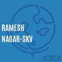 Ramesh Nagar-SKV Senior Secondary School Logo