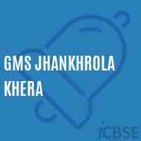 Gms Jhankhrola Khera Middle School Logo