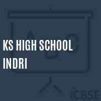 Ks High School Indri Logo