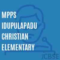 Mpps Idupulapadu Christian Elementary Primary School Logo