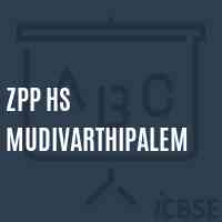 Zpp Hs Mudivarthipalem Secondary School Logo