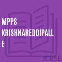 Mpps Krishnareddipalle Primary School Logo